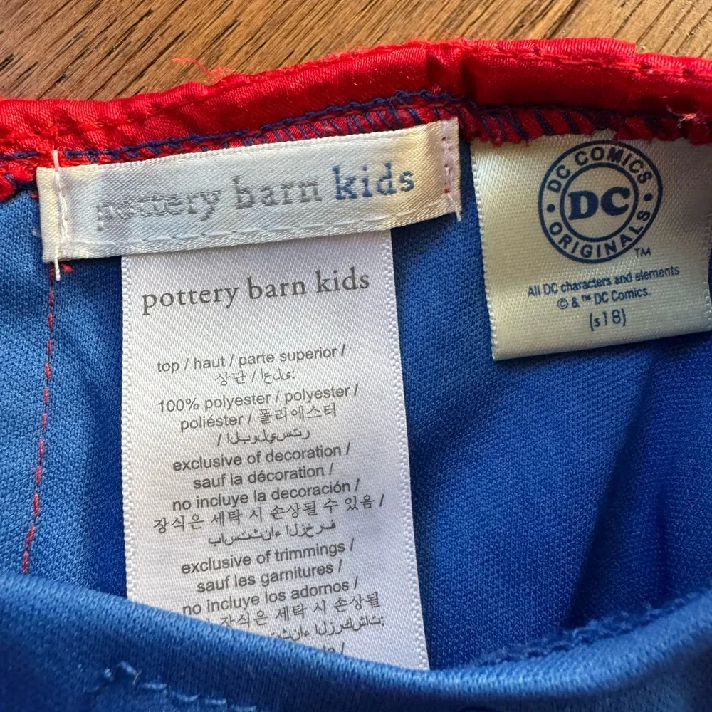 Used Supergirl costume by Pottery Barn Kids. Size 2-3Y - Picture 6 of 9